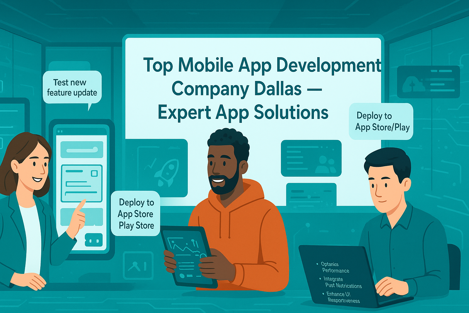 Top Mobile App Development Company Dallas – Expert App Solutions